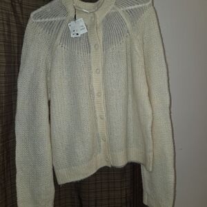 Zara Cream Women's Sweater